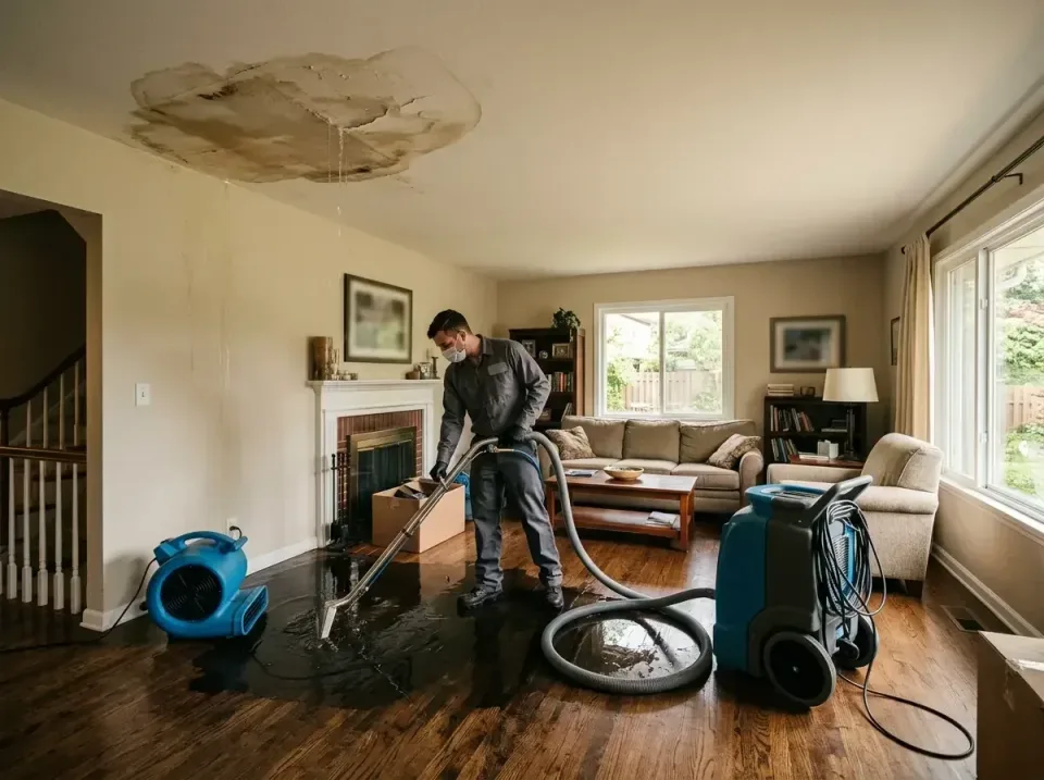 attic-pipe-burst-ceiling-drip-008 — frequently asked questions, Water Damage Restoration & Carpet Care in Camdenton, MO
